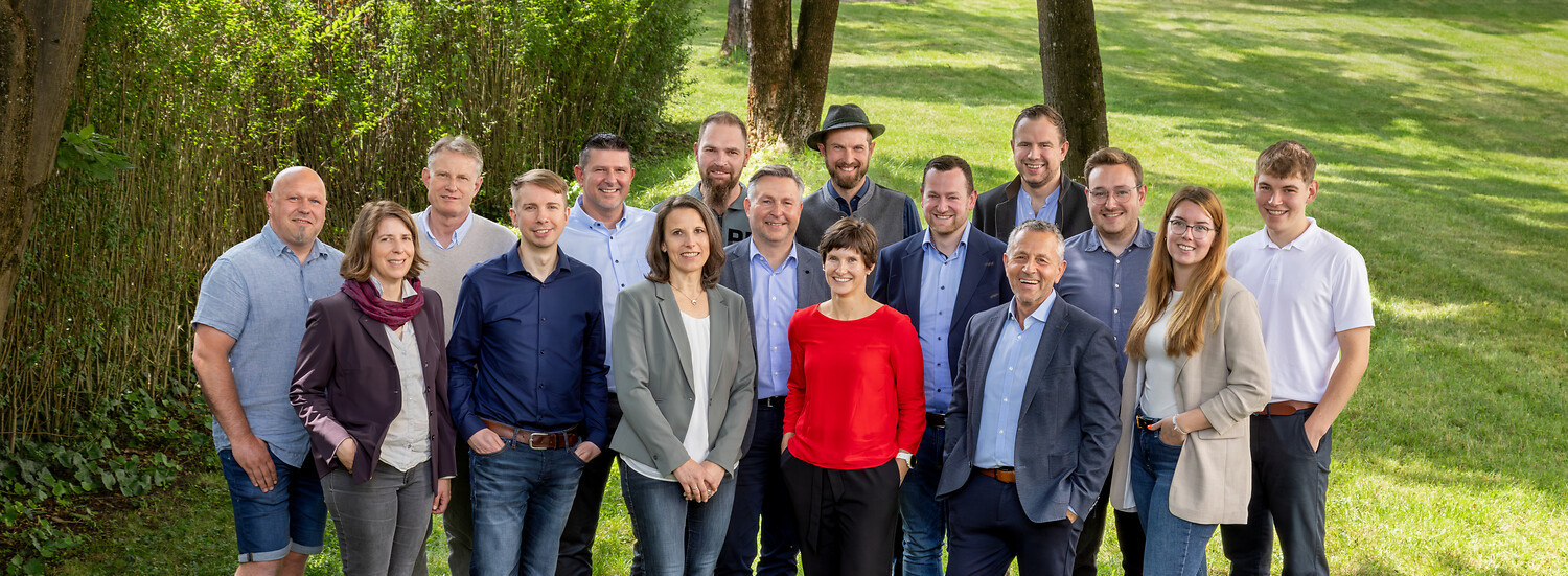 Gruppenfoto der ESB Wärme Mitarbeiter