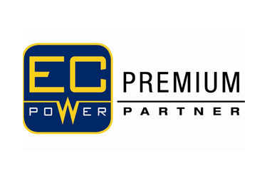 Das Logo der Firma EC Power.