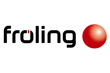 Das Logo der Firma Fröling.