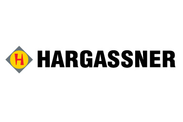 Das Logo der Firma Hargassner.