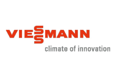 Das Logo der Firma Viessmann.